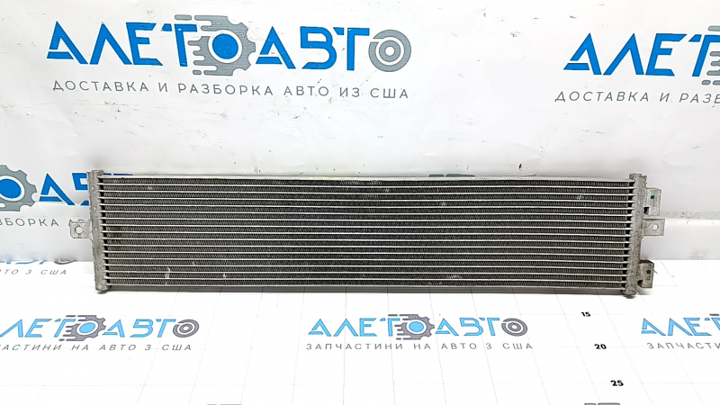 The air conditioning condenser radiator of the Hyundai Ioniq 5 22-24 is bent.