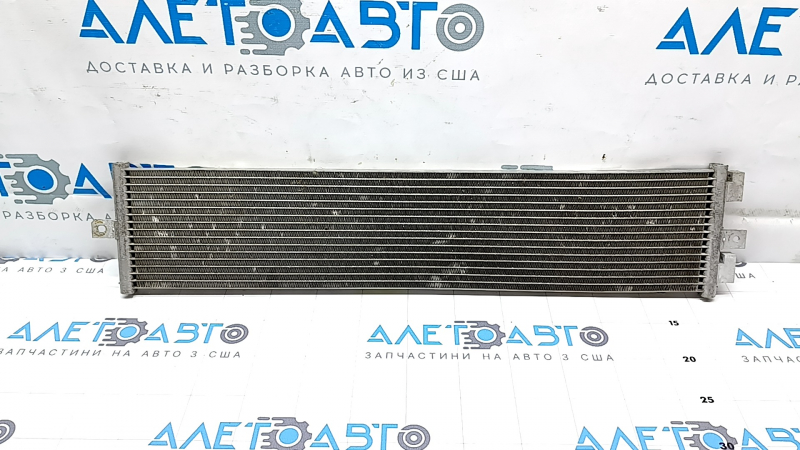 The air conditioning condenser radiator of the Hyundai Ioniq 5 22-24 is bent.