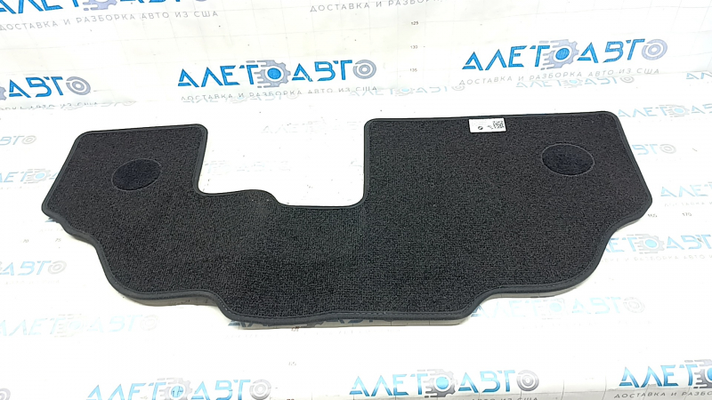 Set of floor mats for BMW X7 G07 19-22, black cloth, for cleaning