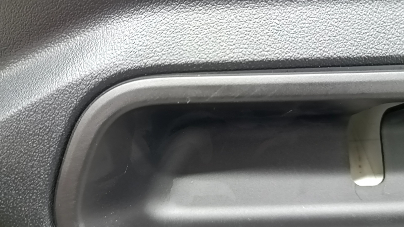 Rear upper lower door trim assembly BMW X7 G07 19-22 Black, scratches, worn