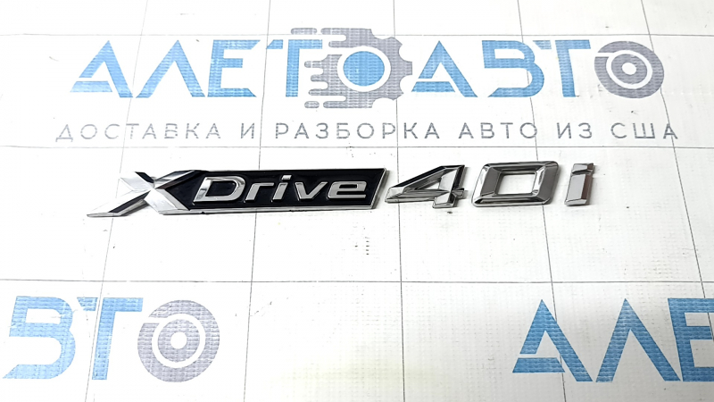 Emblem inscription X-Drive 40i trunk door BMW X7 G07 19-25