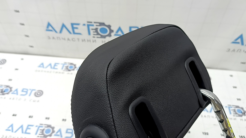 Rear left headrest 2nd row BMW X7 G07 19-22 leather, black, dented