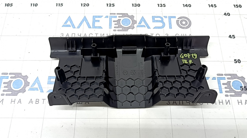 Rear seat runner cover, 3rd row, front center, BMW X7 G07 19-25, black