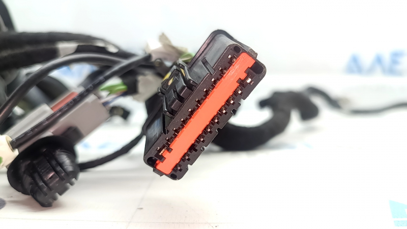 Wiring harness for the rear left trunk door of a 2021-2023 Ford Mustang Mach-E