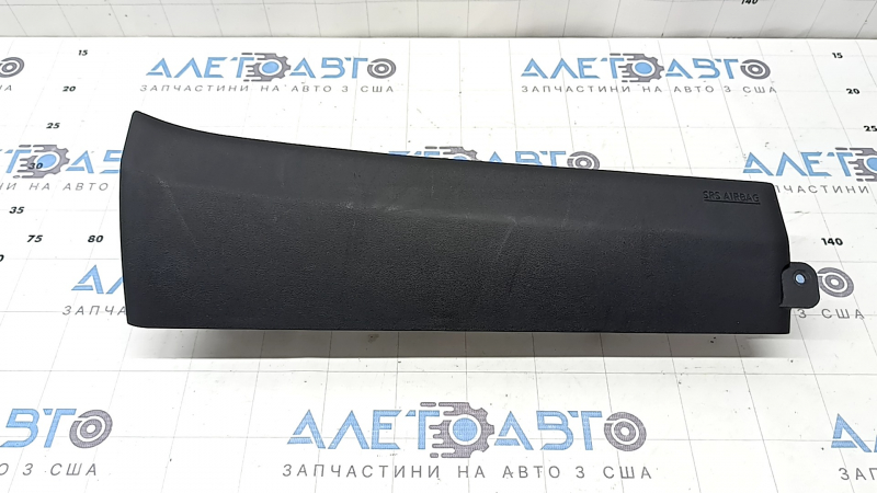 Right passenger knee airbag for an Infiniti QX50 19-25, black, scratched