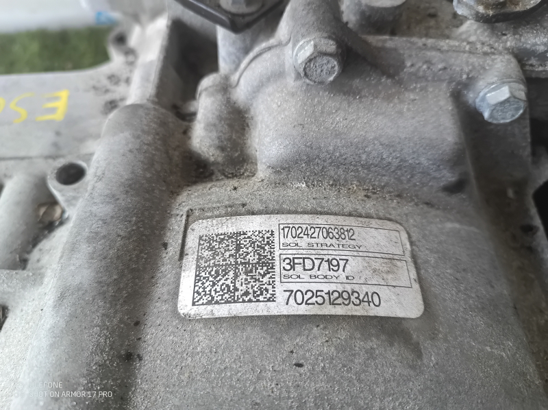 Automatic transmission assembly Ford Escape MK3 17-19 1.5T FWD 72kW