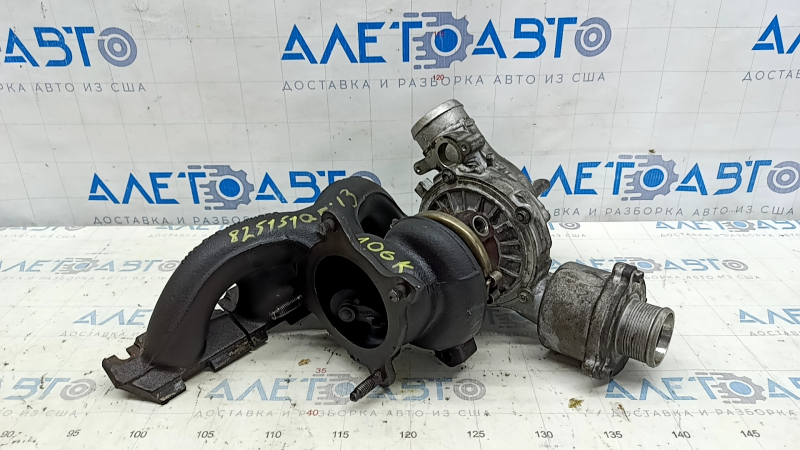 Turbocharger assembly with manifold for Audi Q5 8R 13-17 2.0T 106kW