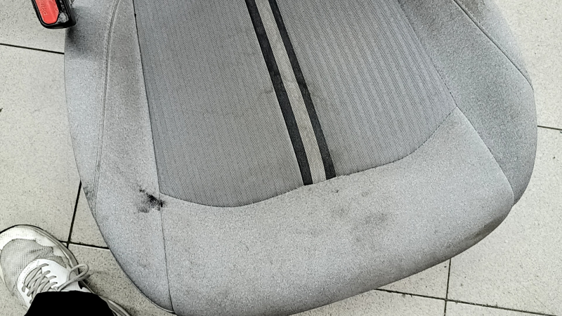 Hyundai Sonata 20-22 driver's seat without airbag, manual, gray cloth, for cleaning