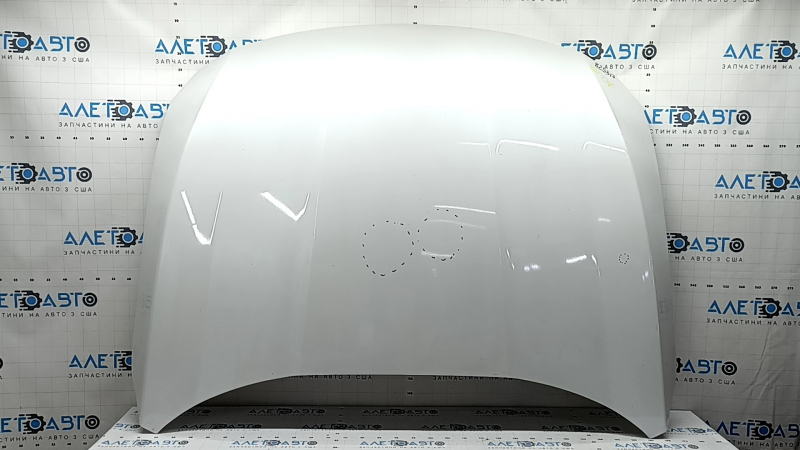 Honda Accord 18-22 aluminum hood, white NH-883P, dents, bump
