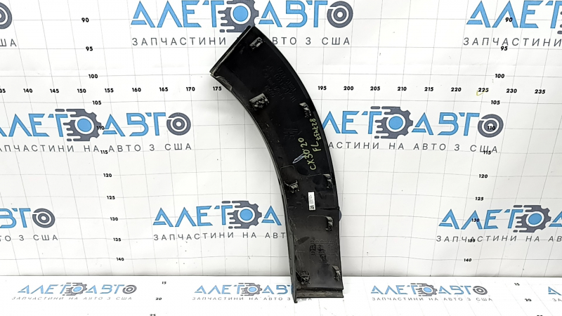 Front left fender arch trim for Mazda CX-30 20-23, structure, on the bumper