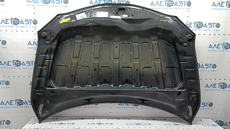Toyota Camry V40 hood, steel, graphite 1G3, dented