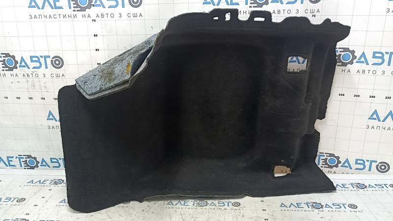 Floor covering, front right, Lincoln MKZ 17-20 hybrid, black, for cleaning