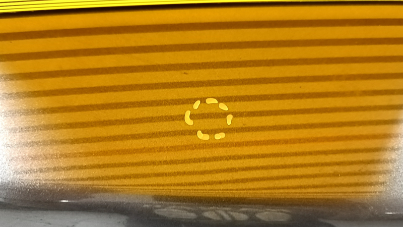 Toyota Camry V40 Graphite 1G3 Trunk Lid, Dents, Bumps, Corrosion