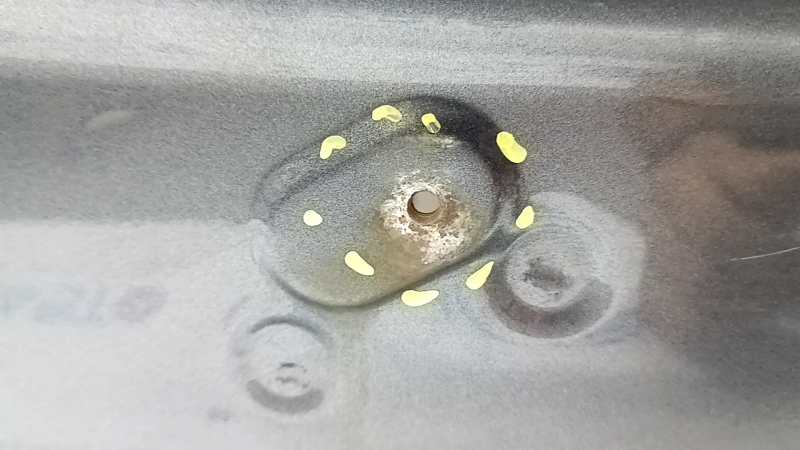 Toyota Camry V40 Graphite 1G3 Trunk Lid, Dents, Bumps, Corrosion