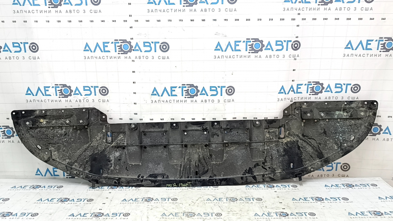 Mitsubishi Outlander 22-25 front bumper guard crack, crack in mount