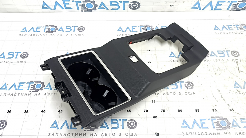 Mitsubishi Outlander 22-25 center console trim with cup holders, black, scratches