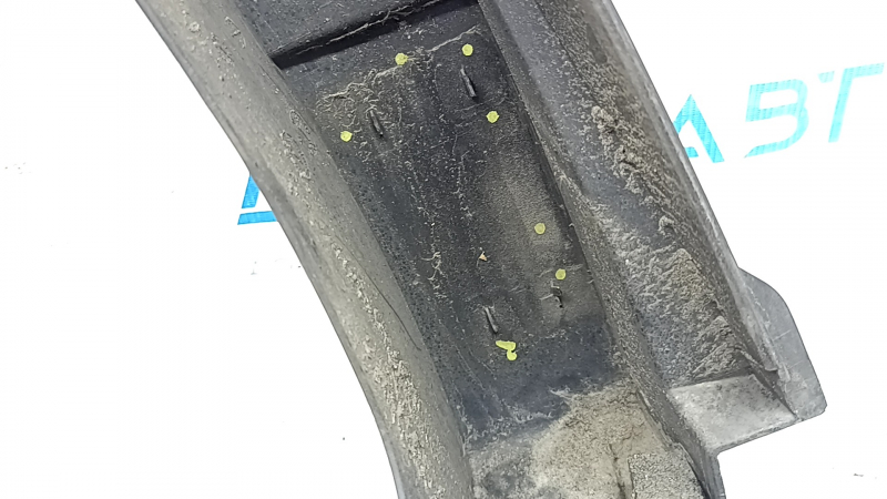 Rear left fender arch trim Mazda CX-9 16-23 structure, broken fasteners, cracks in fasteners, scratches