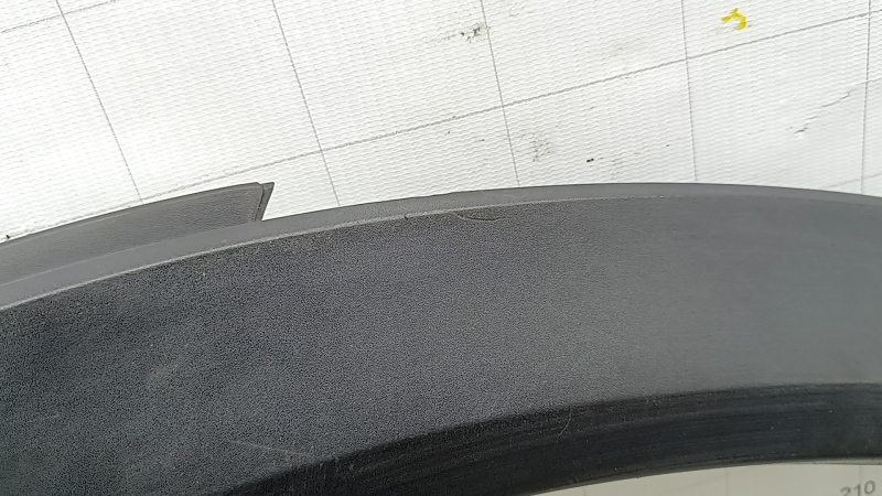 Rear left fender arch trim Mazda CX-9 16-23 structure, broken fasteners, cracks in fasteners, scratches