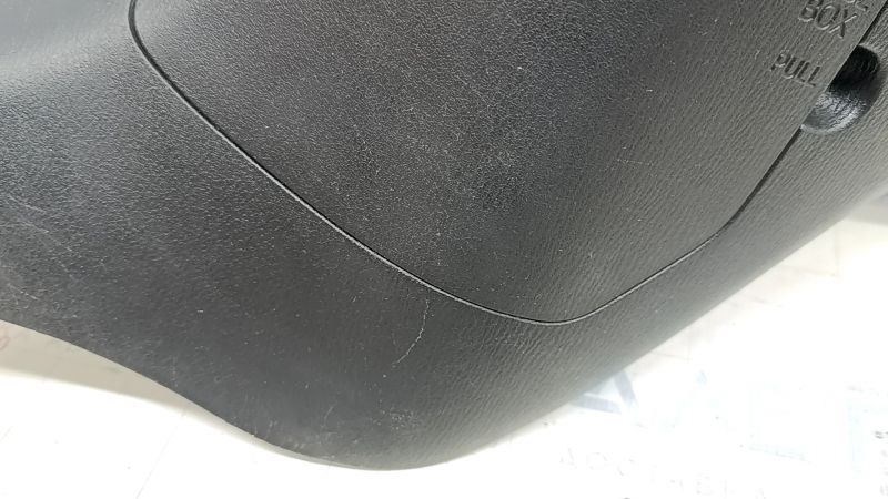 Mazda CX-9 16-23 black front pillar trim, left lower, scratches, abrasions
