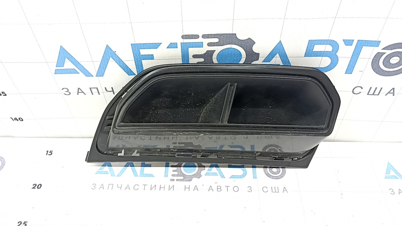 Lower left rear bumper trim for Audi Q5 80A 21-24 with wide dual exhaust, S-Line