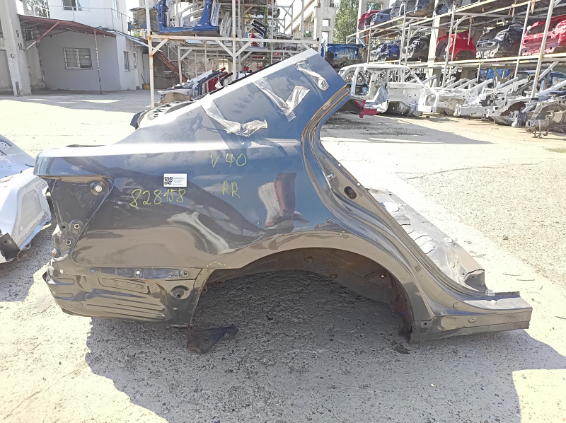 Quarter wing rear right Toyota Camry v40 graphite, on the body, dented, bumps, rusty