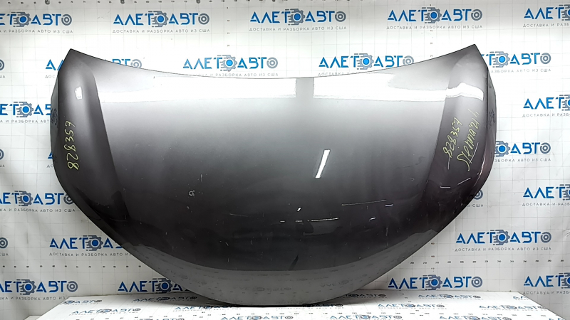 Toyota Sienna 21-24 aluminum hood, graphite 1H1