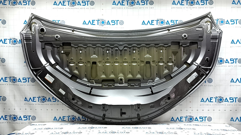 Toyota Sienna 21-24 aluminum hood, graphite 1H1