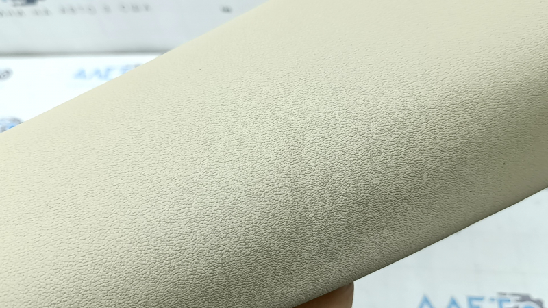 Side bolster of the 2nd row of seats, left, Audi Q5 80A 21-24, beige leather, wrinkled