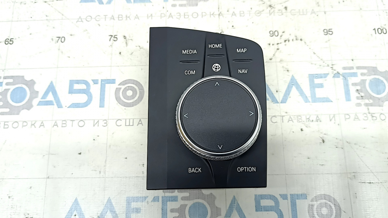 Joystick control washer for large LHD monitor BMW 3 G20 19-22 with navigation, matte black