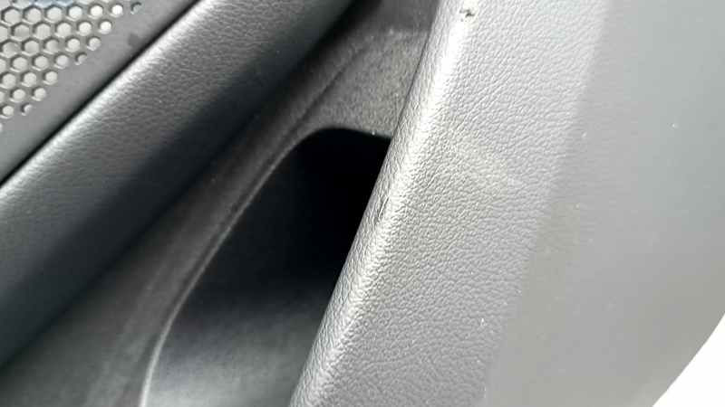 Door trim, rear left, BMW 3 G20 21-25, black, brown COGNAC leather without stitching, with handle and chrome trim, armrest and insert, brown COGNAC leather, with backlight, corrosion, scratch