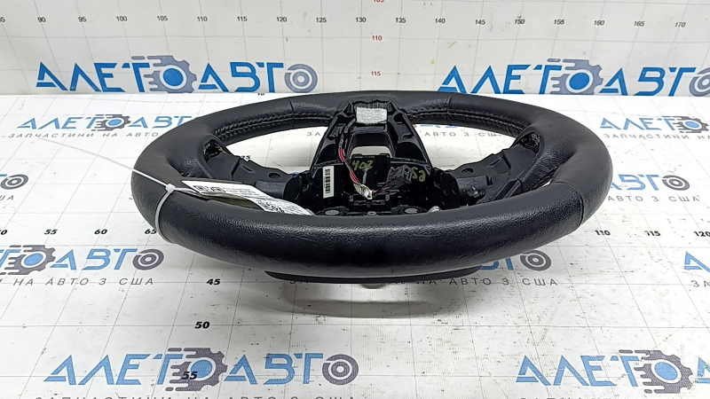 Ford Escape MK4 2022 steering wheel, black leather, heated, no buttons, no trim