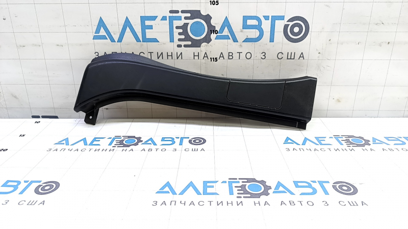 Right rear pillar trim BMW X5 E70 07-13 black, scratches, worn