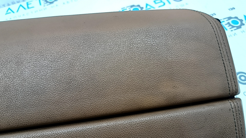 Armrest BMW X5 G05 19-22 leather brown leather COGNAC with heating, scratches, needs cleaning