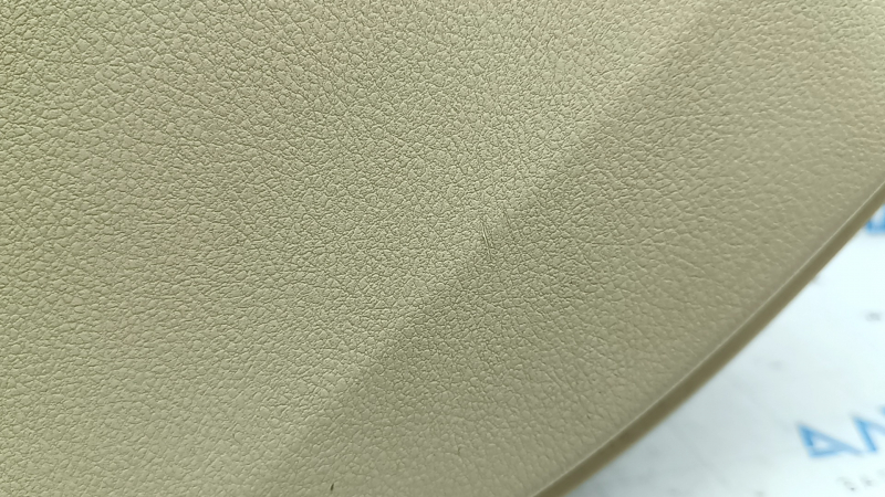 Rear left door panel for Lexus ES300h ES350 13-15 beige with beige leather insert, beige leather armrest, glossy wood molding, with window lift control, with trim, scratch
