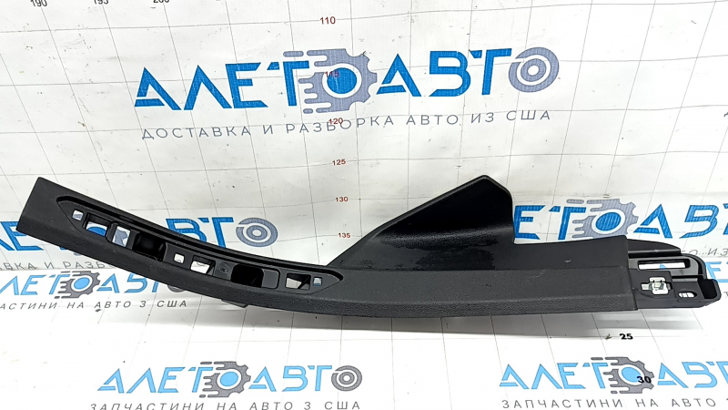 Rear left door sill trim BMW X5 G05 19-24 black, scratched