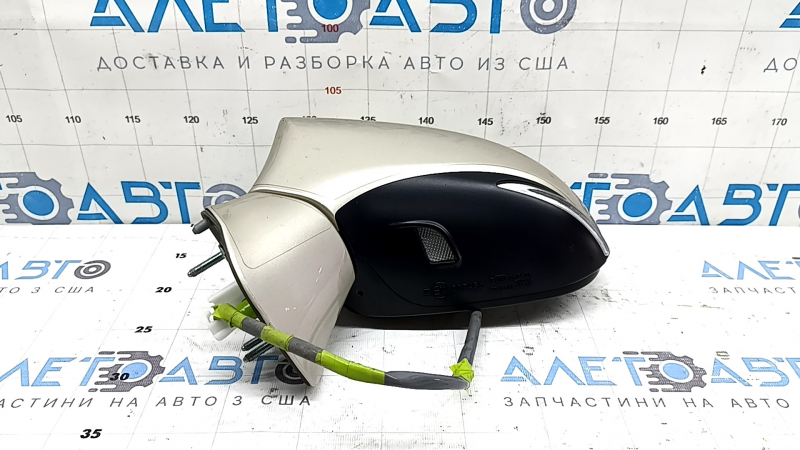 Left side mirror assembly for Lexus ES300h ES350 13-15 14-pin, BSM, turn signal, gold