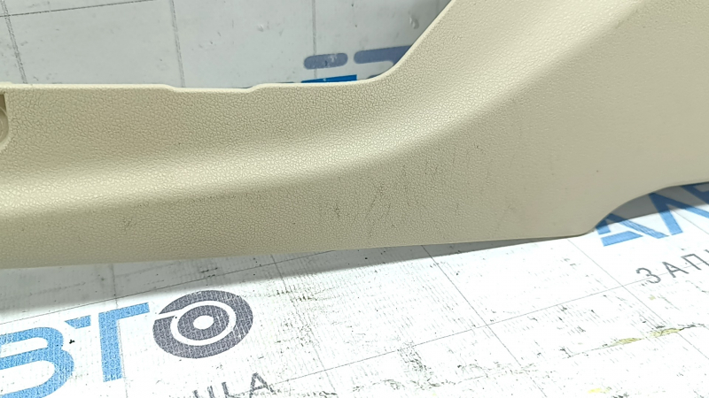Driver's seat side trim, lower left, Lexus ES300h ES350 13-18 beige, 2 parts, scratches