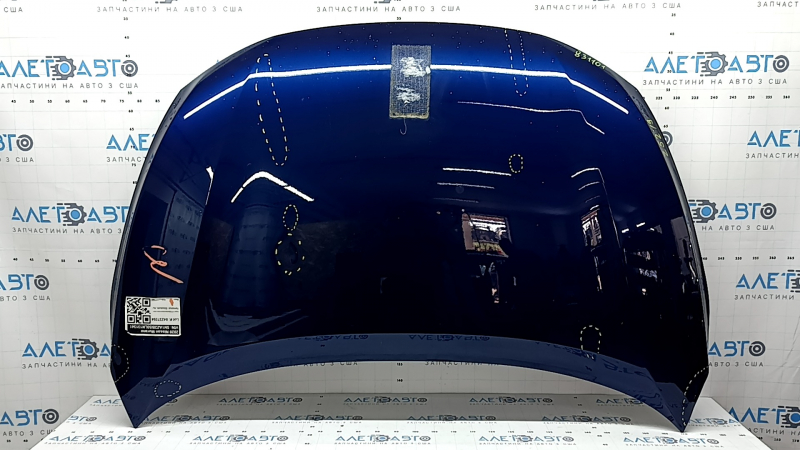 Nissan Murano Z52 15-24 aluminum hood, Ray blue, dents