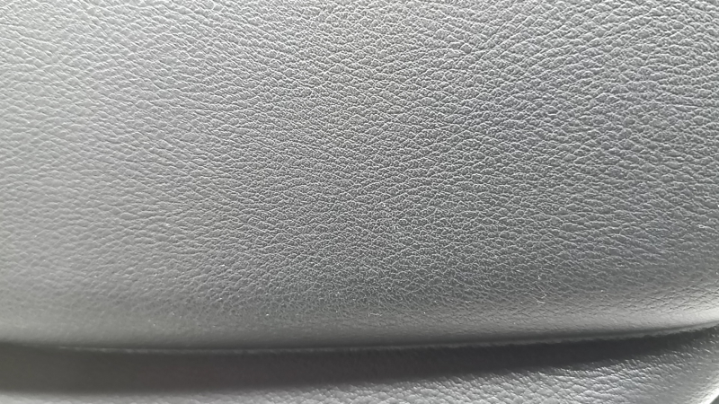 Nissan Murano z52 20-24 black rear right door panel with black leather insert, black leather armrest, glossy gray molding, with handle, scratches