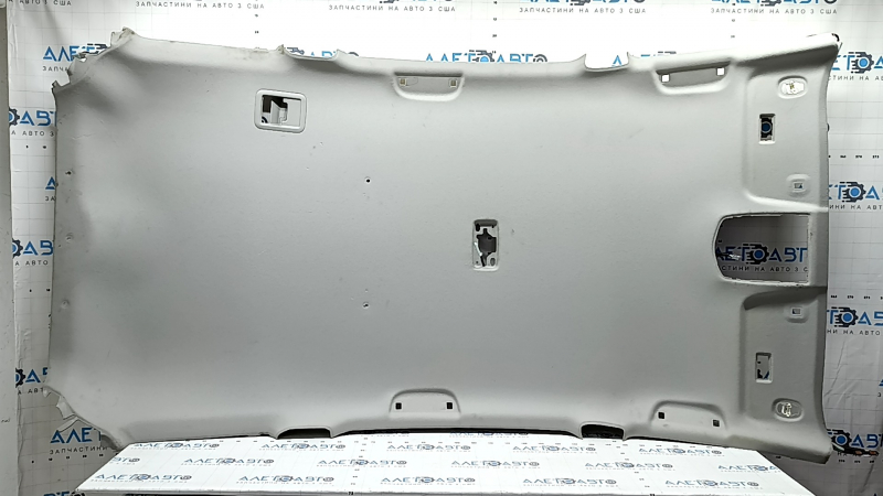 Toyota Prius V 12-16 gray headliner, no sunroof, creases, dry-cleanable, creases, scratches