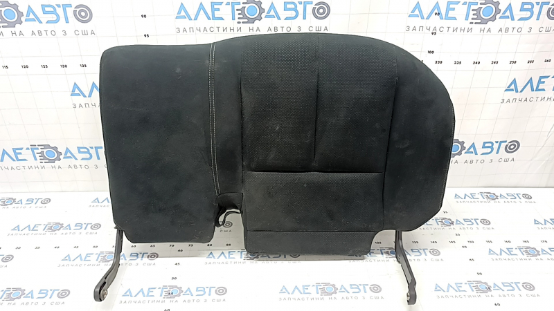Rear seat cushion, 2nd row, right, Nissan Murano z52 19-23, black cloth (velour), for cleaning