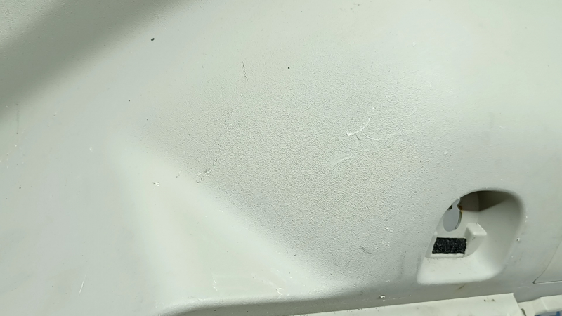 Right arch trim for Toyota Prius V 12-17, beige, scratches, needs cleaning