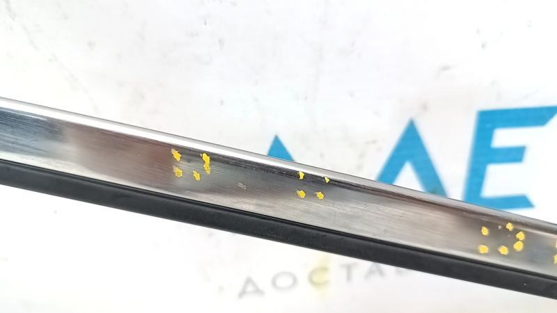 Upper rear right door molding for Honda Accord 13-17, chrome, scratches, small nicks from the inside