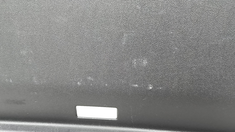 BMW X3 G01 18-21 black lower trunk door trim, no caps, scratches, needs cleaning, broken guide