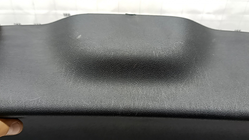BMW X3 G01 18-21 black lower trunk door trim, no caps, scratches, needs cleaning, broken guide
