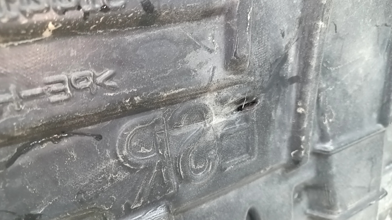 Right engine guard for Lexus ES300h ES350 13-15 pre-restoration, tears