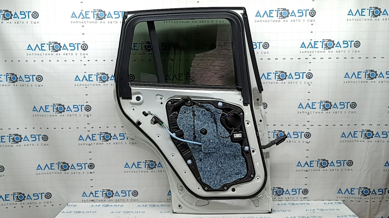 Rear left door assembly BMW X3 G01 18-21 keyless, white 300, tinted, dented