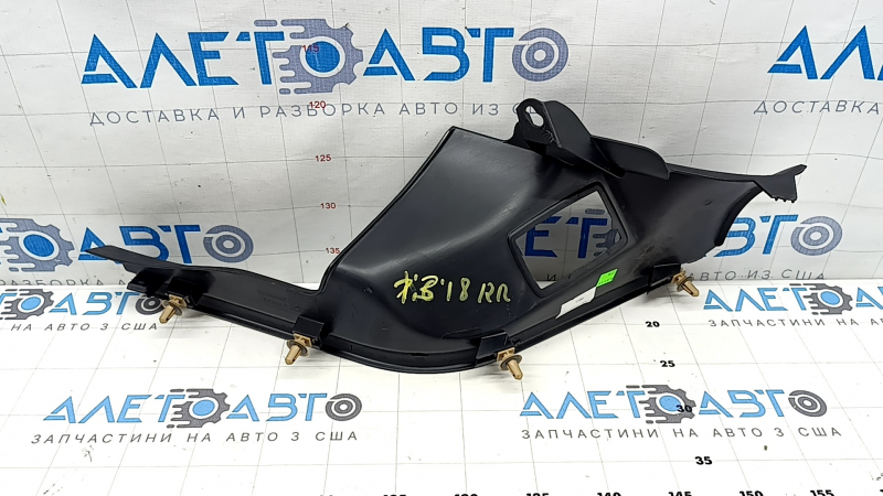 BMW X3 G01 18-21 black, scratched inner rear right door sill trim