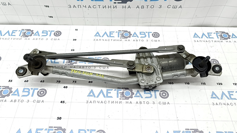 Windscreen wiper linkage with motor for Hyundai Tucson 22-25