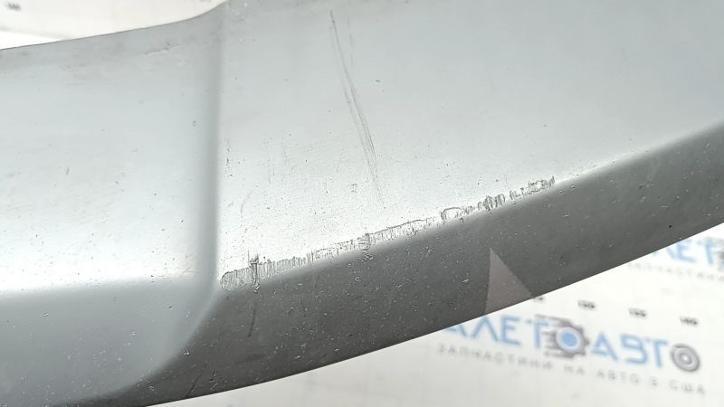 Kia Niro 20-22 HEV, PHEV front bumper lip trim, gray, sand, scratches